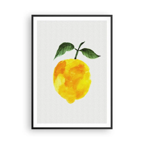 Poszter fehér keretben - Hogyan ismerjük meg a nap ízét - 70x100 cm