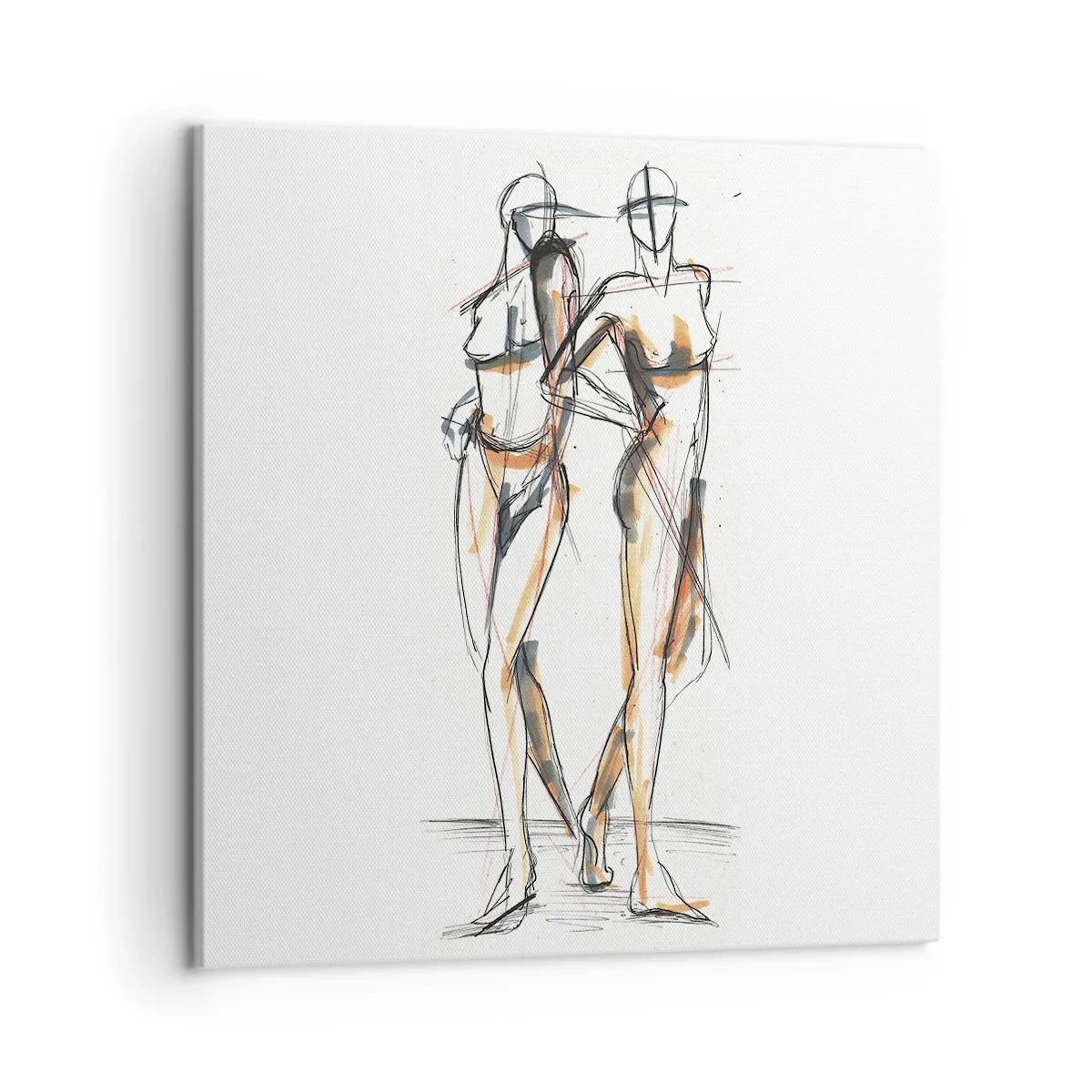 Vászonkép - A kegyelem tanulmánya - 50x50 cm