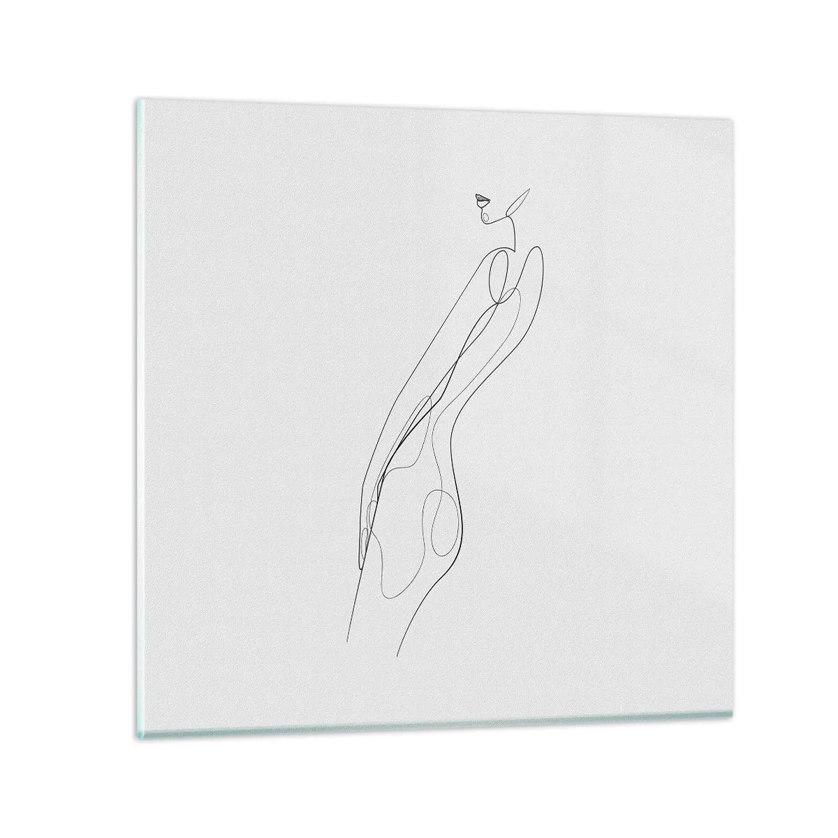 Üveg kép - Csak egy ígéret - 30x30 cm