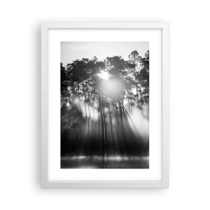 Poszter fekete keretben - Megállíthatatlan nap - 30x40 cm