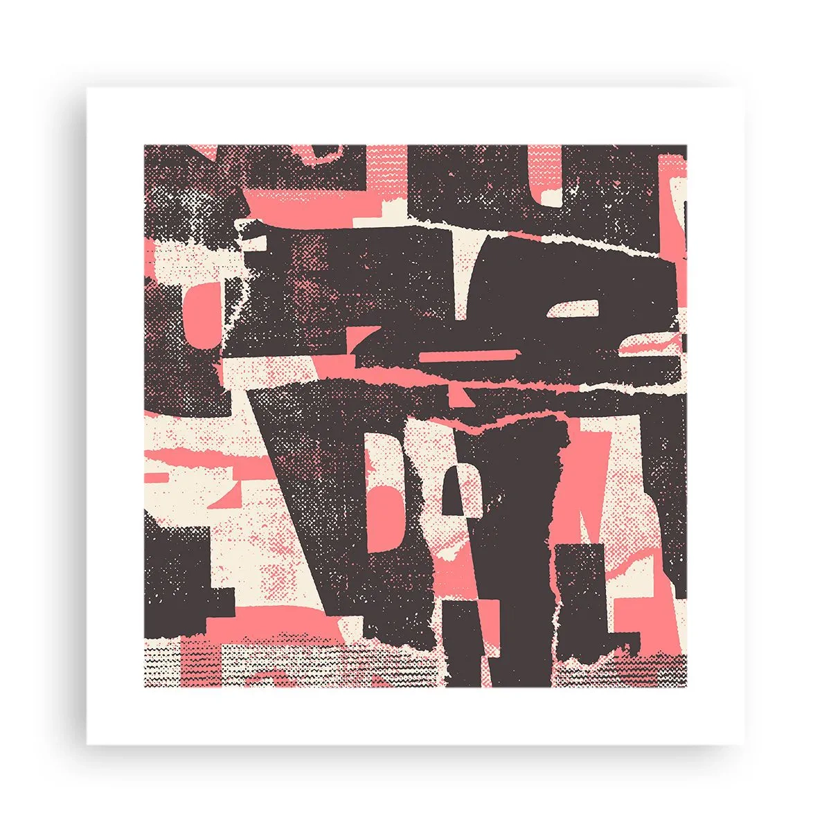 Poszter - Minden nyüzsgés és nyüzsgés - 40x40 cm