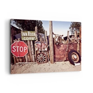 Vászonkép - És megállt az idő - 120x80 cm