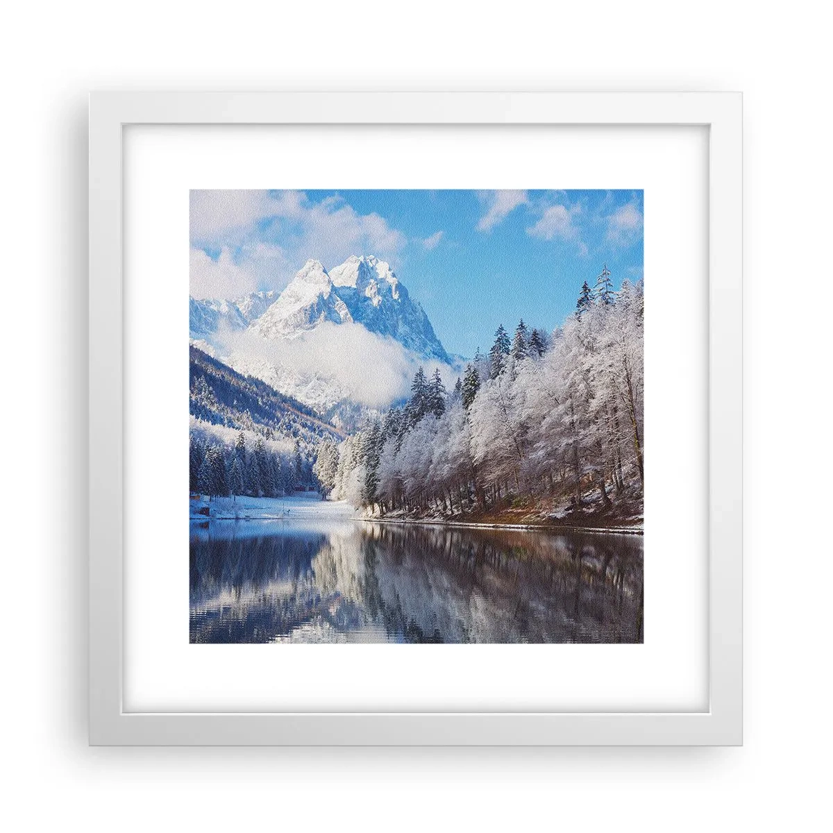 Poszter fekete keretben - Hóőrség - 30x30 cm