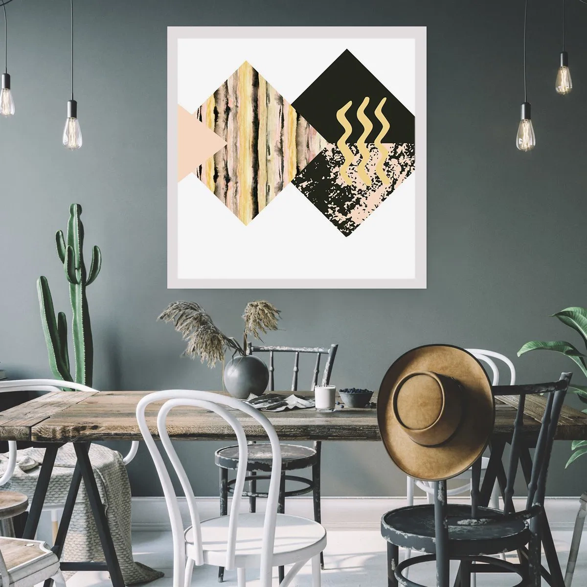 Poszter - Nem olyan egyszerű - 40x40 cm