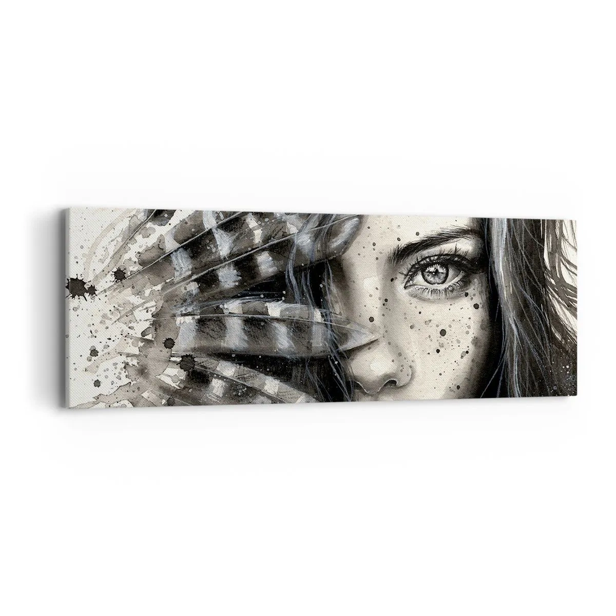 Vászonkép - Vad gyönyör - 90x30 cm