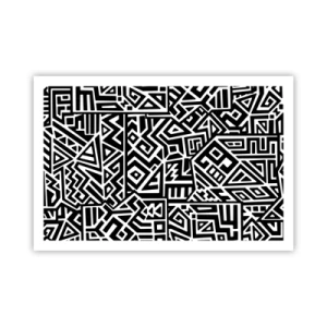 Poszter - Kolumbusz előtti kompozíció - 91x61 cm