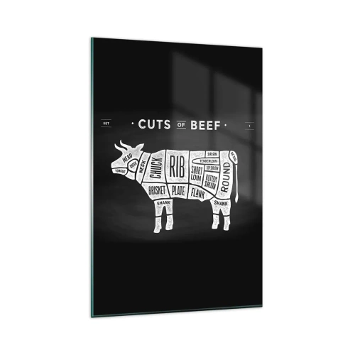 Üveg kép - Mészáros ábécéskönyve - 80x120 cm