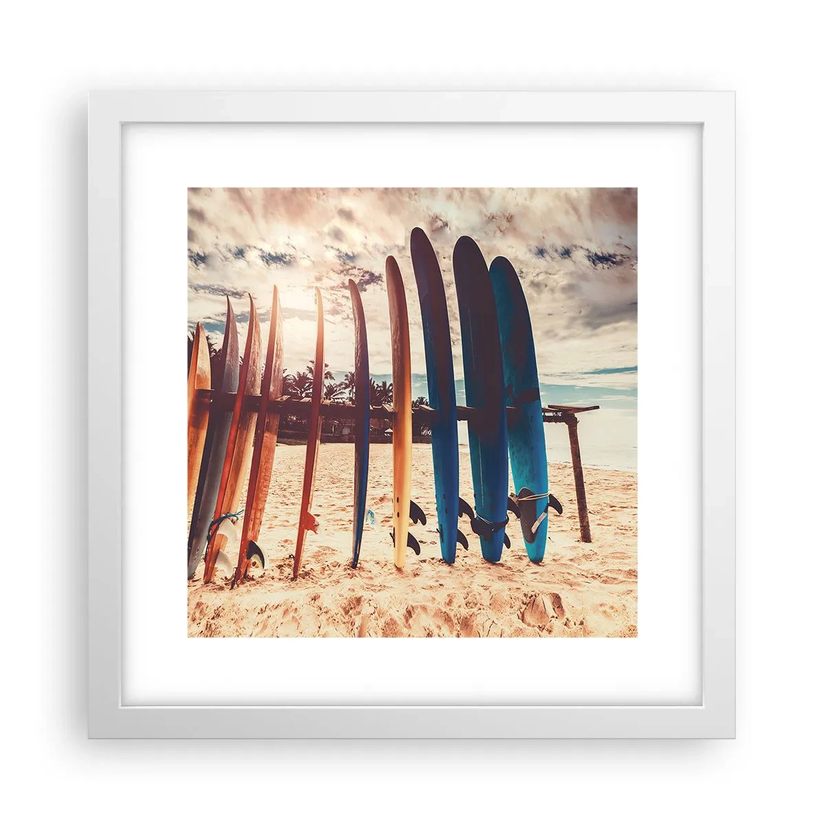 Poszter fekete keretben - Jó éjszakát, holnapig - 30x30 cm