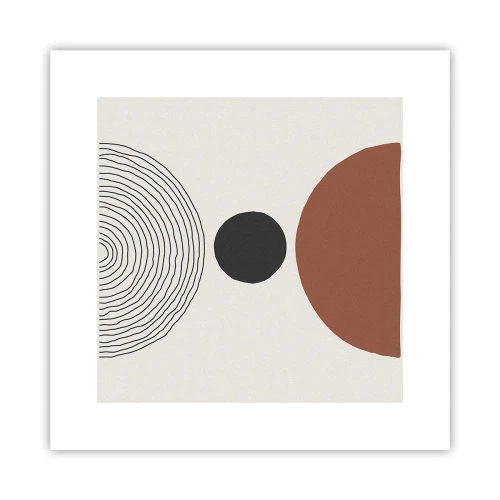 Poszter - A figyelem középpontjában - 30x30 cm