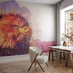 Fotótapéta Premium Canvas - Nem akarod tudni, mire gondolok - Absztrakció, Madár, Sas - 450x315 cm