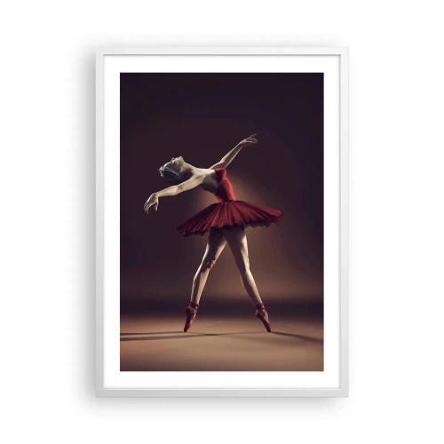 Poszter fekete keretben - Egy prima balerina - 50x70 cm