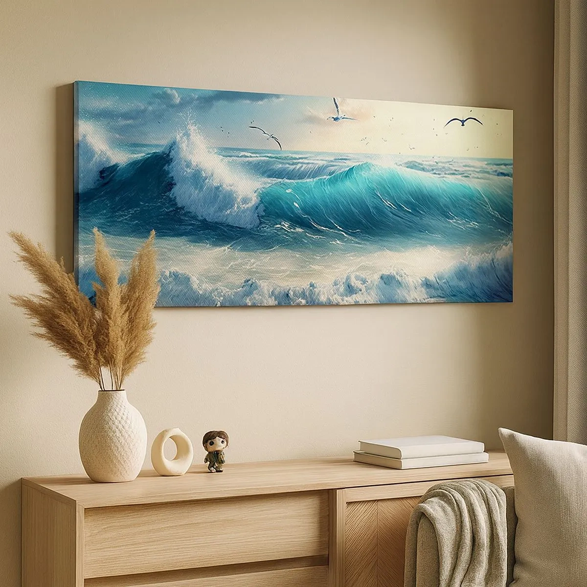 Vászonkép - Zaj csak neked - 100x40 cm