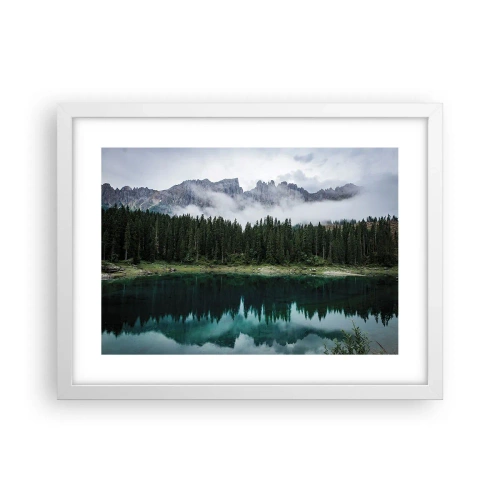 Poszter fekete keretben - Csitt, csit, ne zavard fel az állóvizet... - 40x30 cm