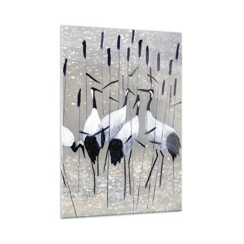 Üveg kép - A sajátjaik között - 50x70 cm