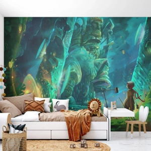 Fotótapéta Premium Sand - A nagy mesekönyvből - Fantázia, Mese gyerekeknek, Tündérmese - 100x70 cm