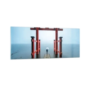 Üveg kép - Japán álmodozás - 100x40 cm