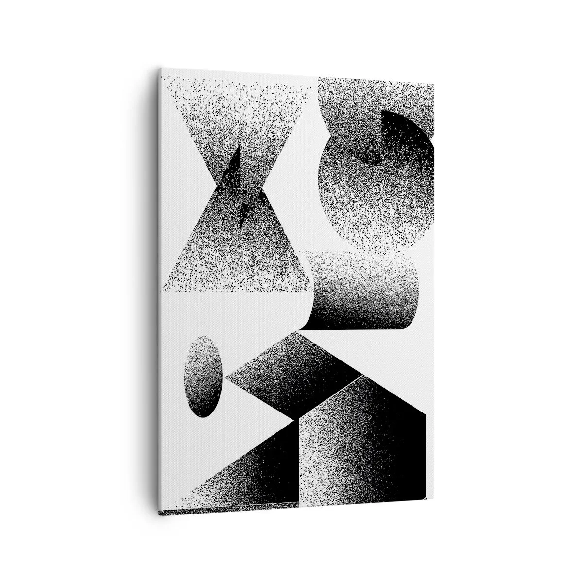 Vászonkép - Szögek és oválisok - 70x100 cm