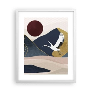 Poszter fekete keretben - És ismét ELREPÜLT a nap - 40x50 cm