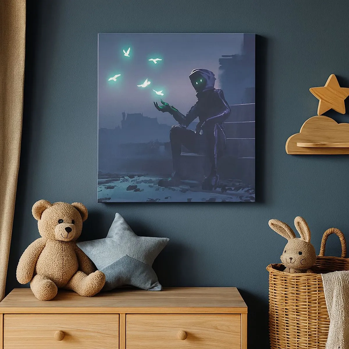 Vászonkép - Az élet vissza fog térni - 30x30 cm