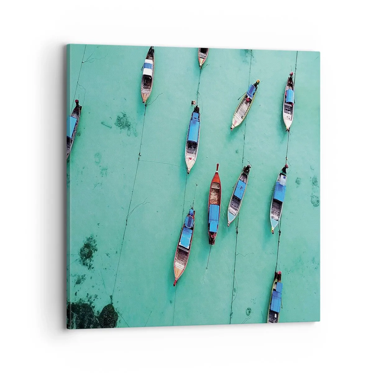 Vászonkép - Örömteli várakozásban - 70x70 cm