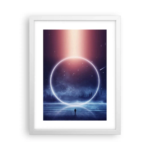 Poszter fekete keretben - Már itt vannak... - 30x40 cm