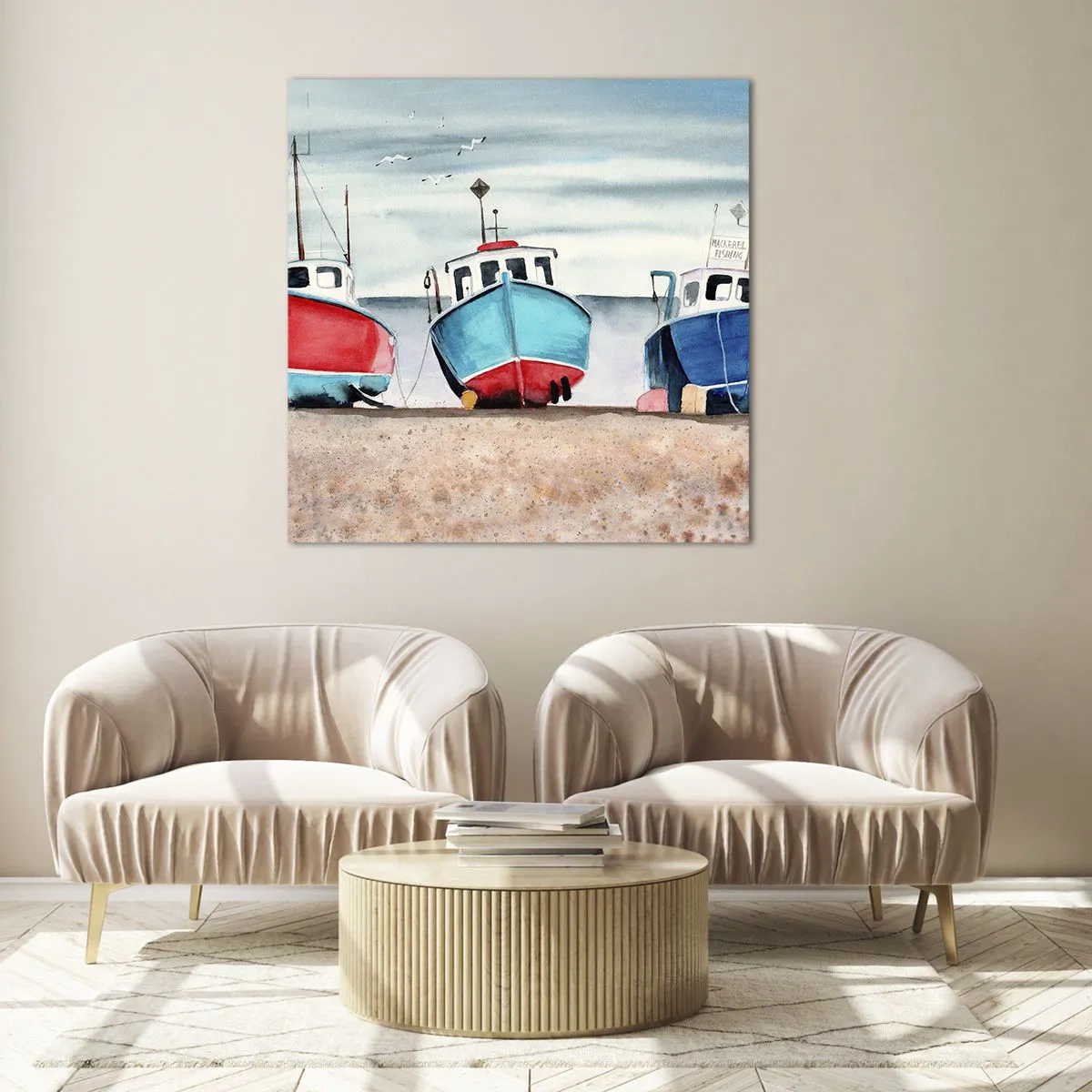 Üveg kép - Fogásra készen - 70x70 cm