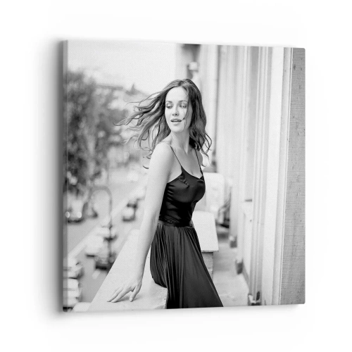 Vászonkép - Biztosan párizsi - 40x40 cm