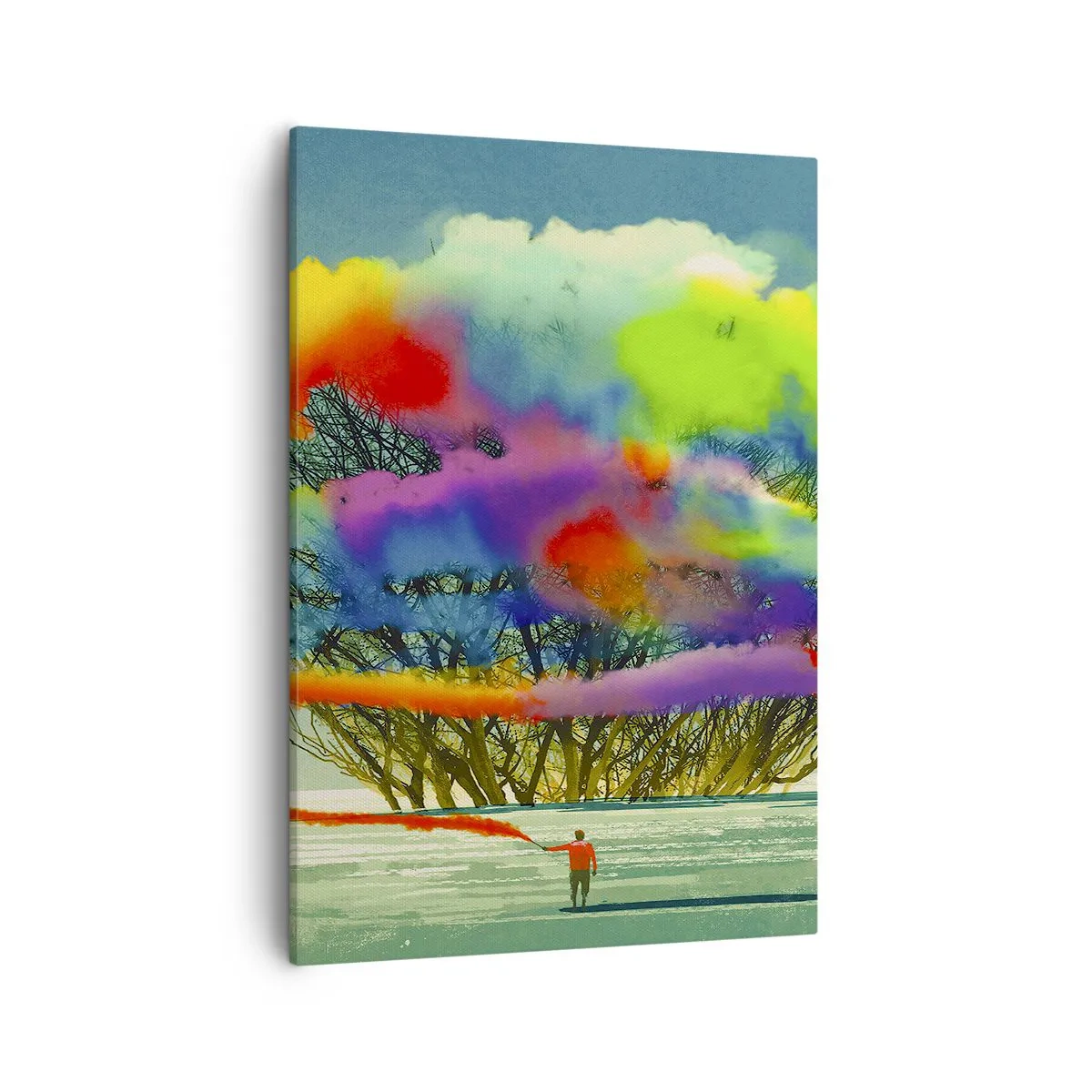 Vászonkép - Keltsd életre ezt a világot - 50x70 cm