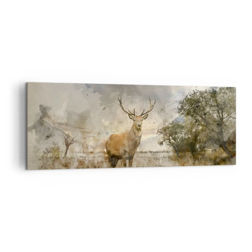 Vászonkép - Becsület – erő – méltóság - 140x50 cm