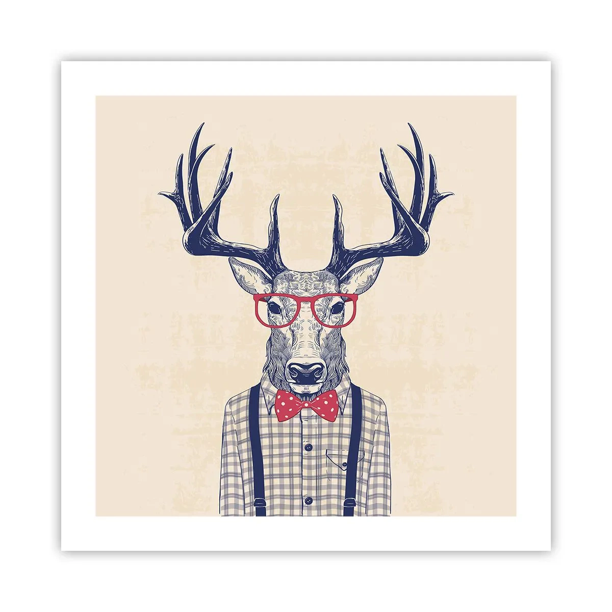 Poszter - Mókás extravagancia - 50x50 cm