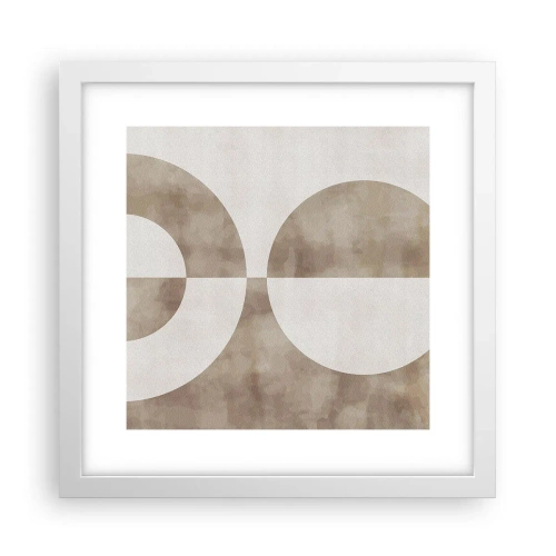 Poszter fekete keretben - Hasonlóságok és különbségek - 30x30 cm