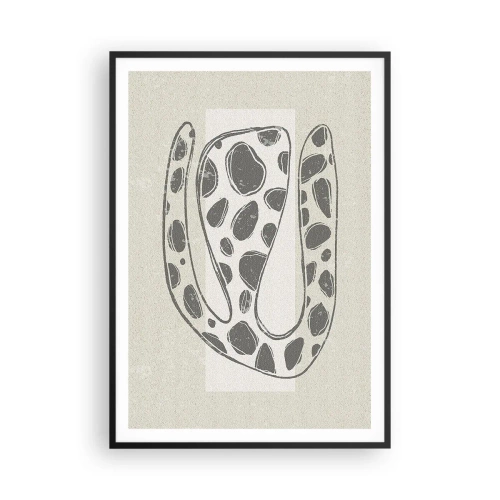 Poszter fehér keretben - Egy bizarr teremtmény - 70x100 cm