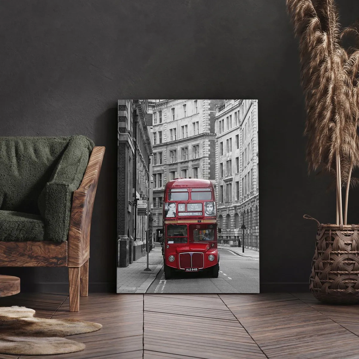 Vászonkép - A mindennapi életnek nem kell szürkének lennie - 70x100 cm