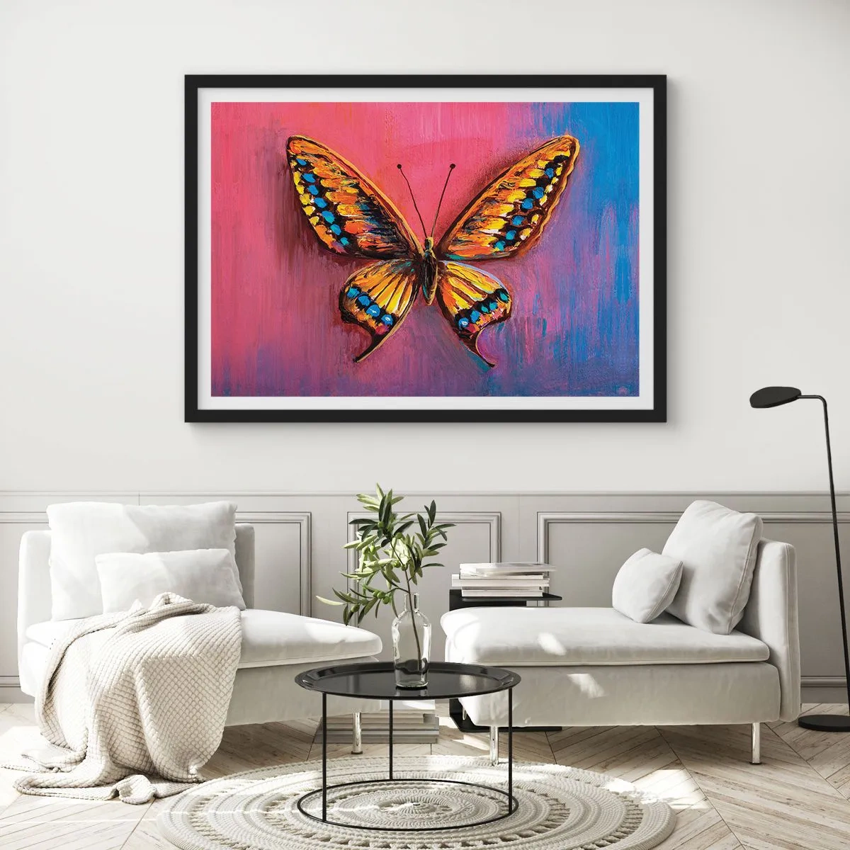 Poszter fehér keretben - A természet gyöngye - 100x70 cm