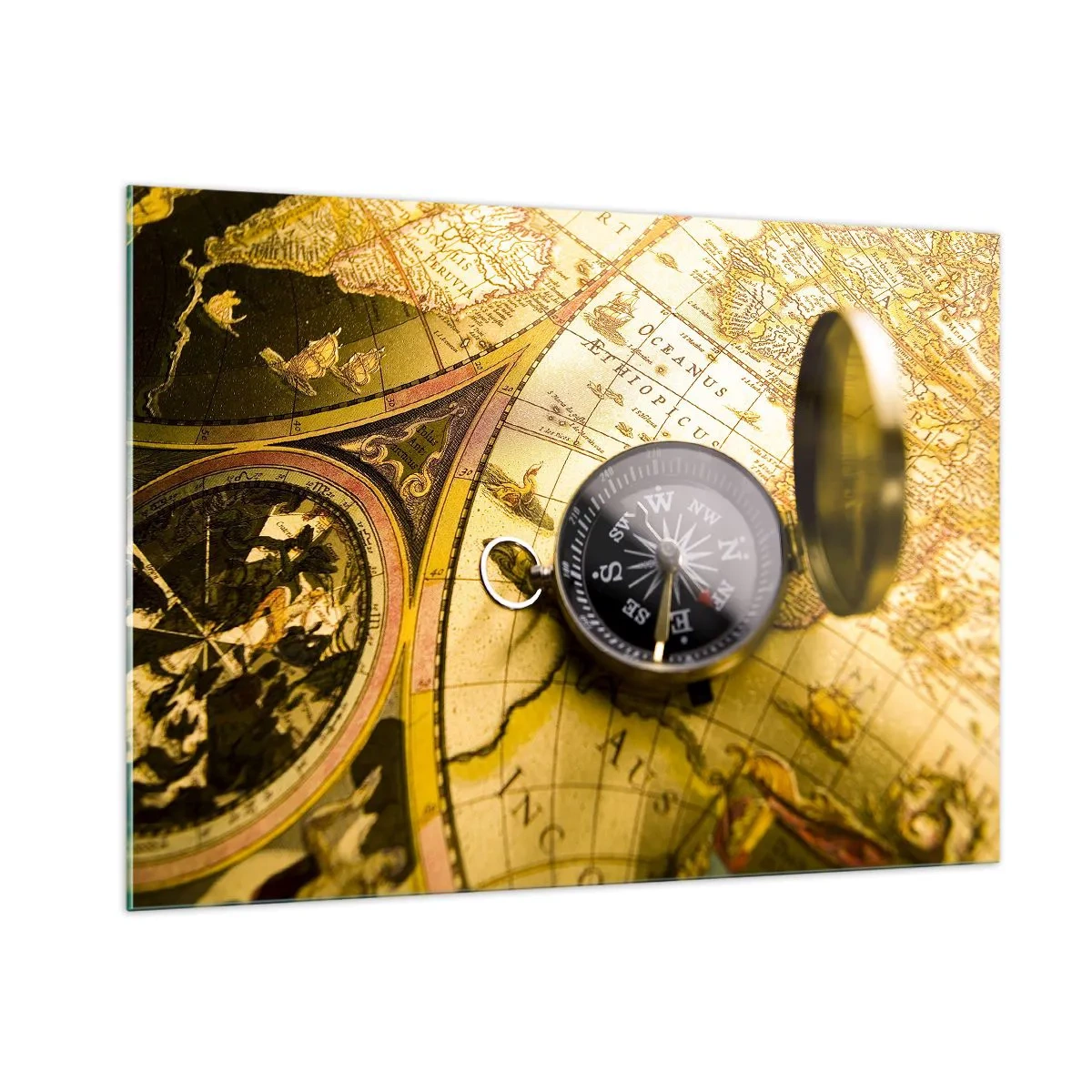 Üveg kép - Vagy talán a világ végére? - 100x70 cm