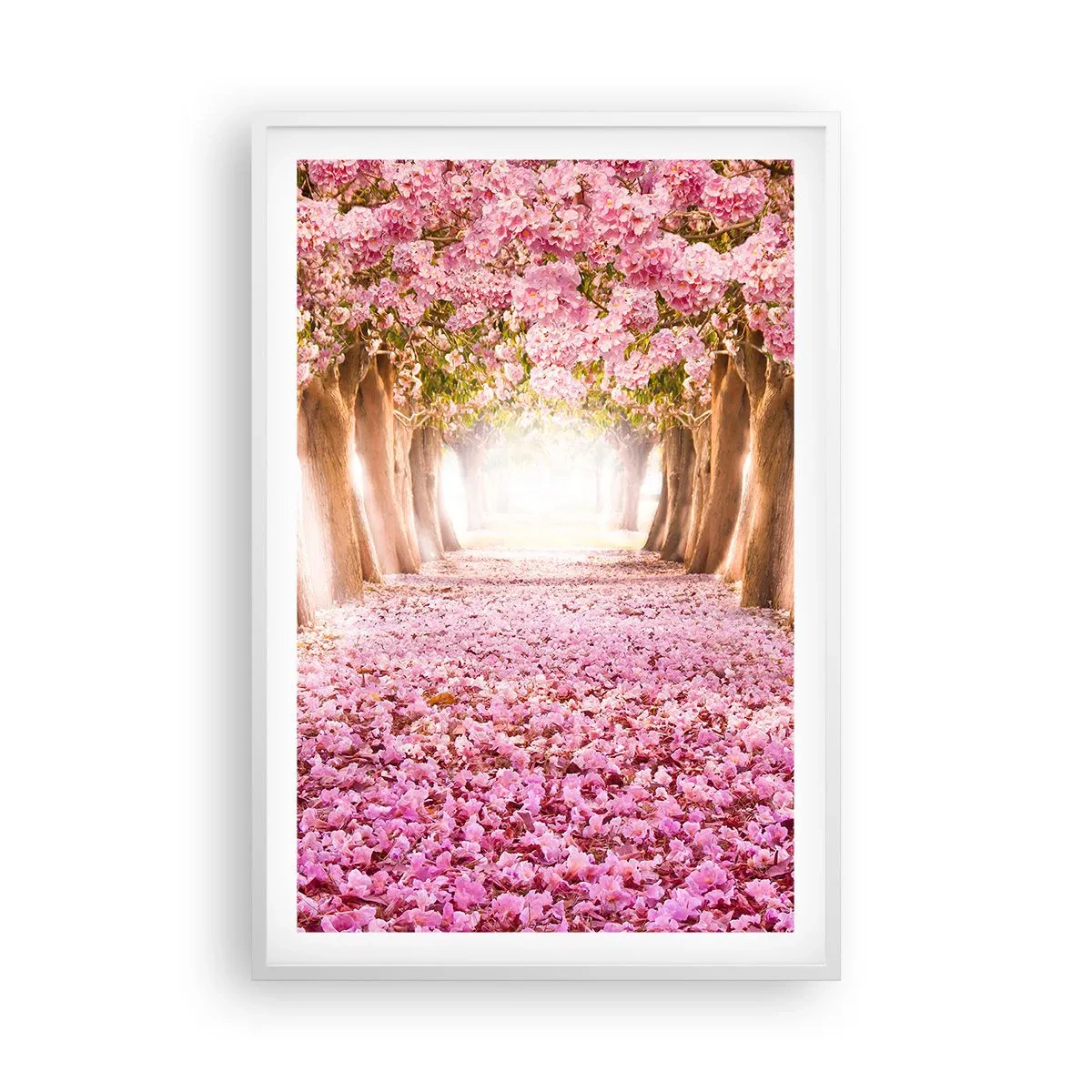 Poszter fekete keretben - Út a paradicsomba - 61x91 cm