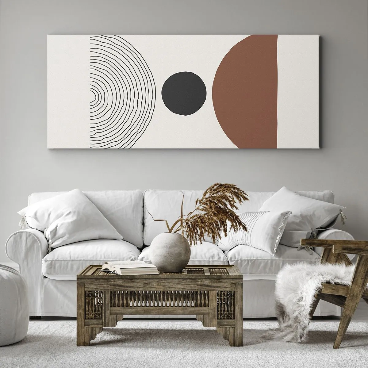 Vászonkép - A figyelem középpontjában - 90x30 cm