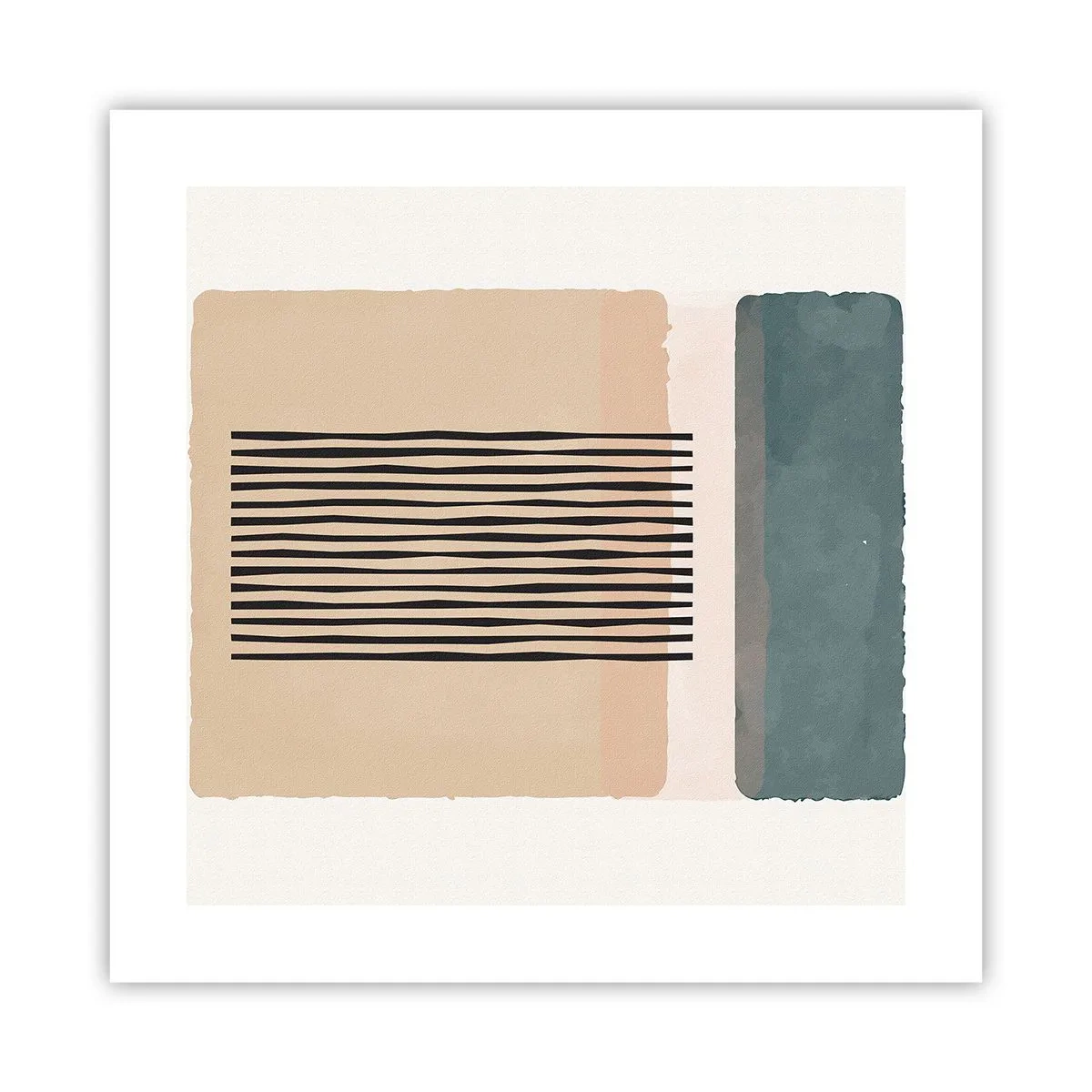 Poszter - Minden rendben - 40x40 cm