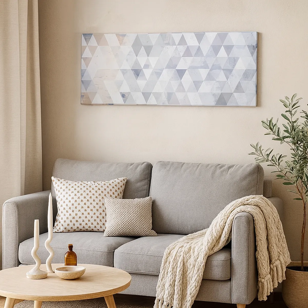 Vászonkép - Hármas ritmusban - 30x30 cm