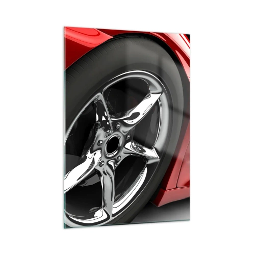 Üveg kép - Gyorsaságnak született - 50x70 cm