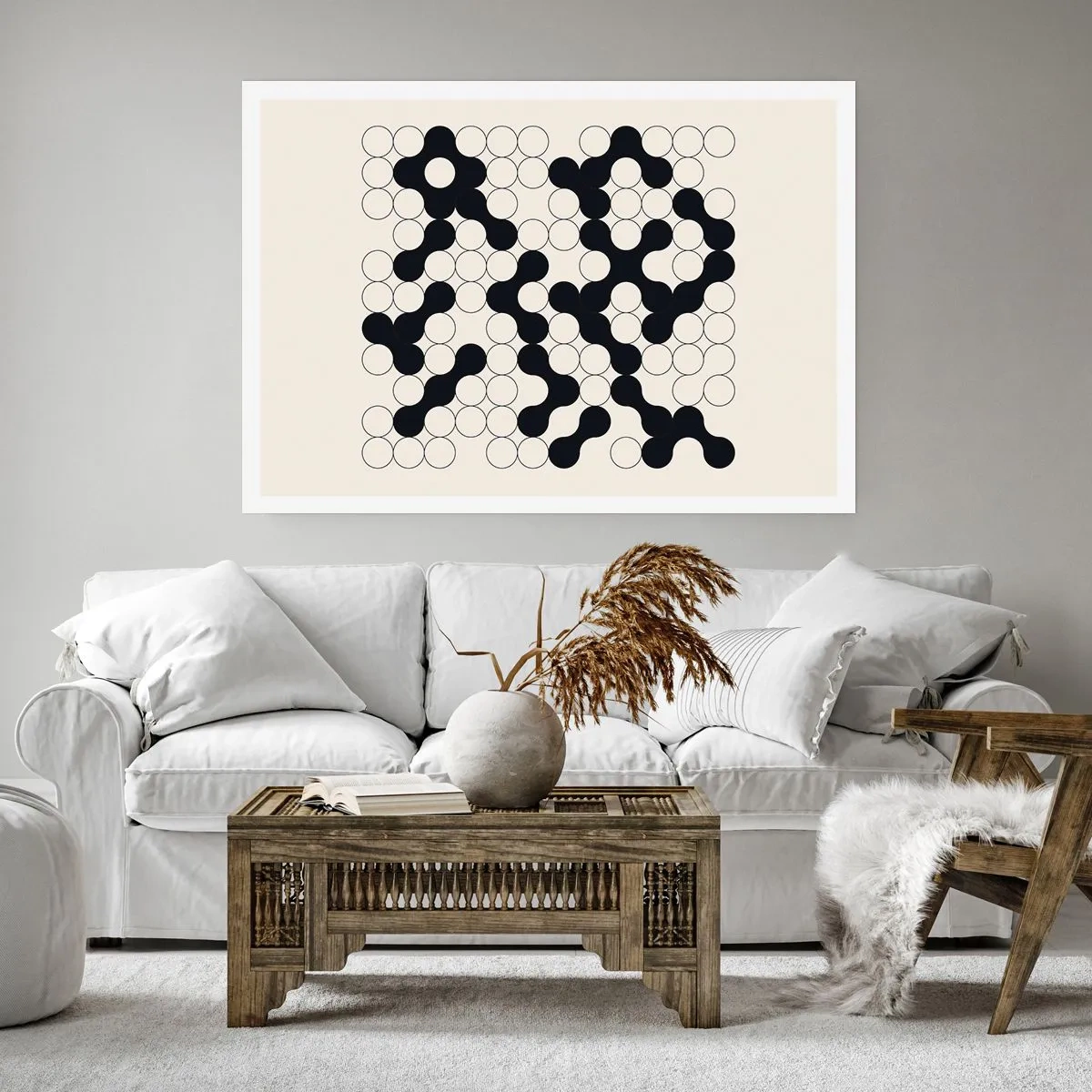 Poszter - Kínai játék - variáció - 100x70 cm