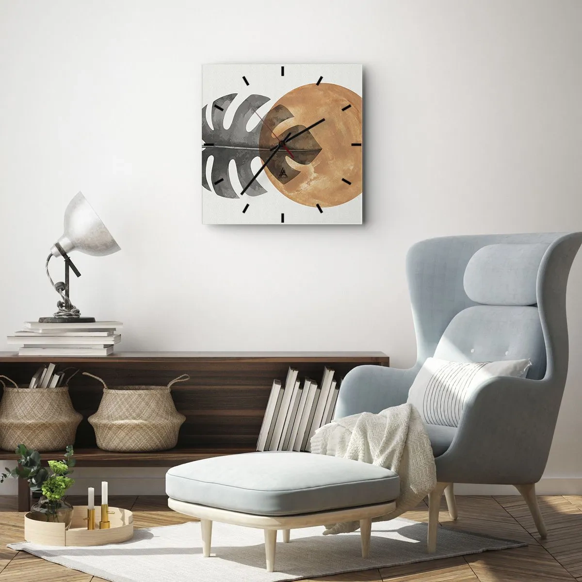 Falióra, Óra - Mindig a nap - 30x30 cm