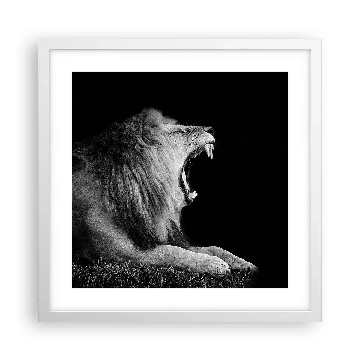 Poszter fekete keretben - Kétség nélkül - 40x40 cm