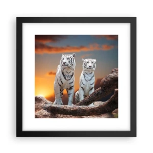 Poszter fehér keretben - Akárcsak Narnia - 30x30 cm