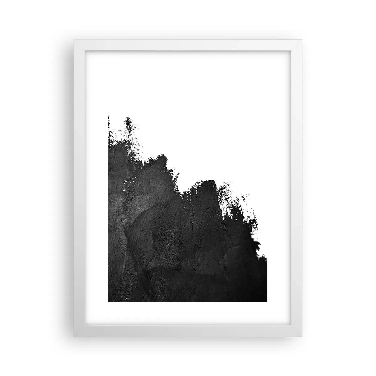 Poszter fekete keretben - Elemek: föld - 30x40 cm