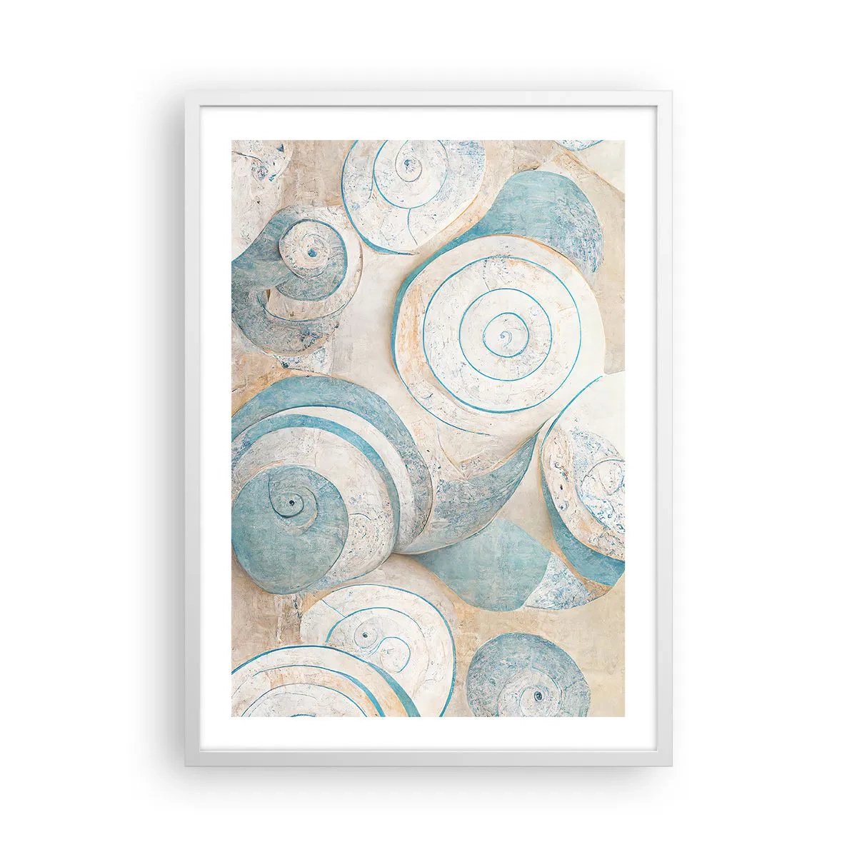 Poszter fekete keretben - Mit rejt a kagyló? - 50x70 cm