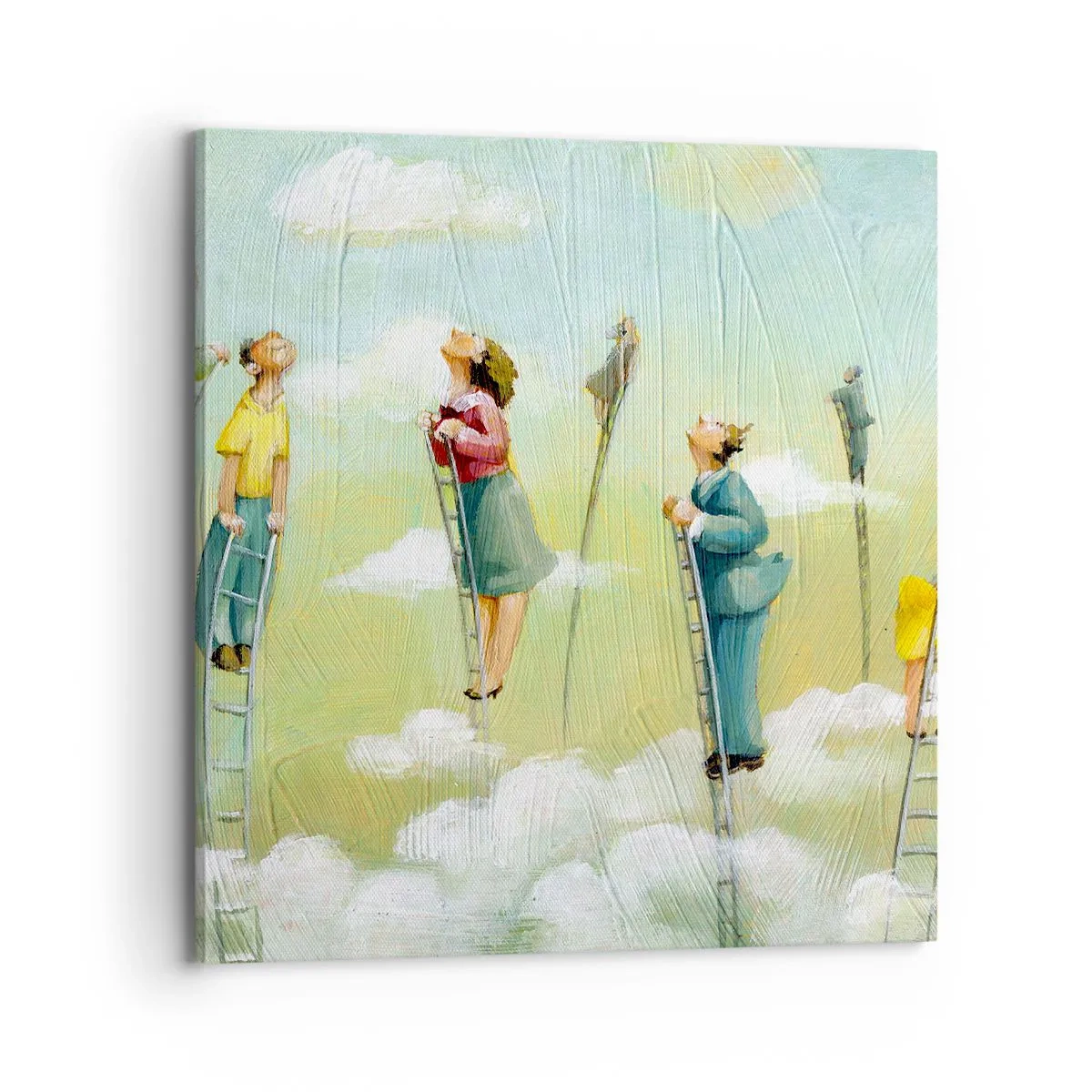 Vászonkép - Az álmod mögött - 70x70 cm