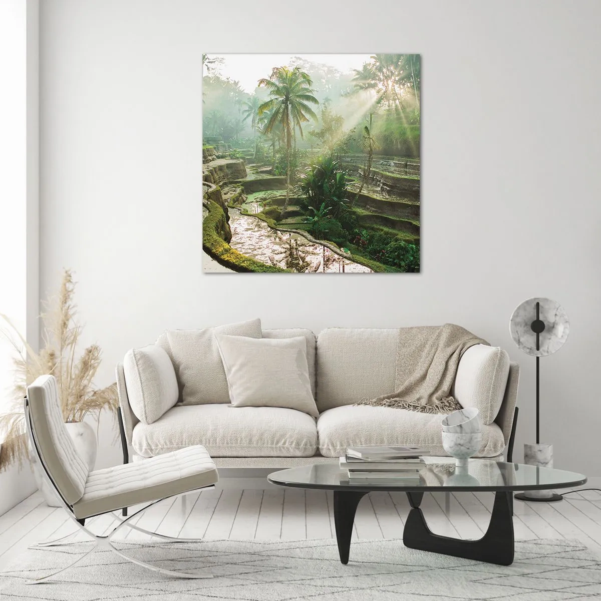 Üveg kép - Felnőni a napon - 30x30 cm