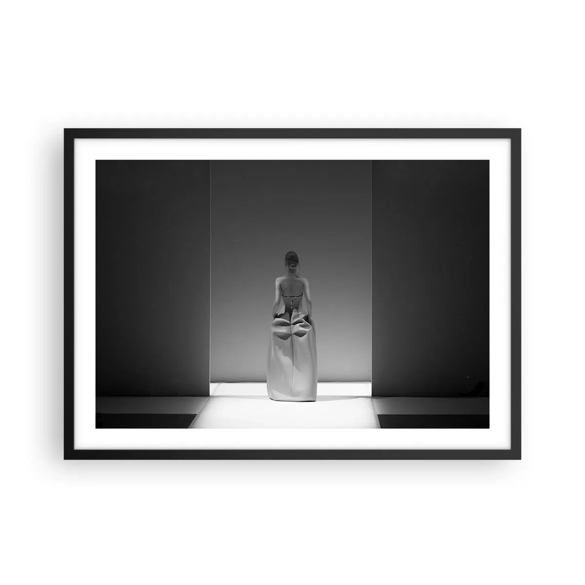 Poszter fehér keretben - Kifinomult egyszerűség - 70x50 cm