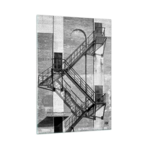 Üveg kép - Ipari stílusban - 50x70 cm